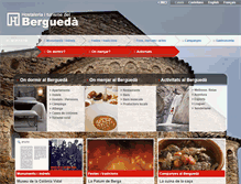 Tablet Screenshot of berguedaturisme.com